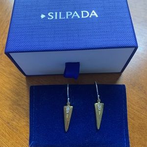 Silpada On Point Earrings | NWT